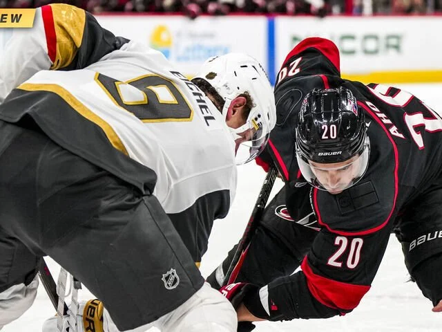 Tonight in Raleigh, the Stanley Cup Finals open as the Carolina Hurricanes host the Vegas Golden Knights. Vegas arrives on a six-game winning streak after sweeping the Colorado Avalanche. The Golden Knights previously won the Stanley Cup in 2023.

Sr