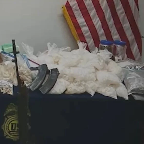 The FBI announced results from Operation Loaded Dice, a three-month law enforcement effort targeting cartel networks in Las Vegas, Nevada. It led to 144 arrests and the seizure of 290 firearms and 1,124 kilograms of narcotics.
Src. https://www.dea.go