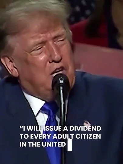 The Trump Dividend: President Trump pledged $5,000 checks to every adult American citizen if Republicans keep the House and Senate. He said the funds would come from tariffs, investment, and savings, and must be spent in the United States.
Src. https