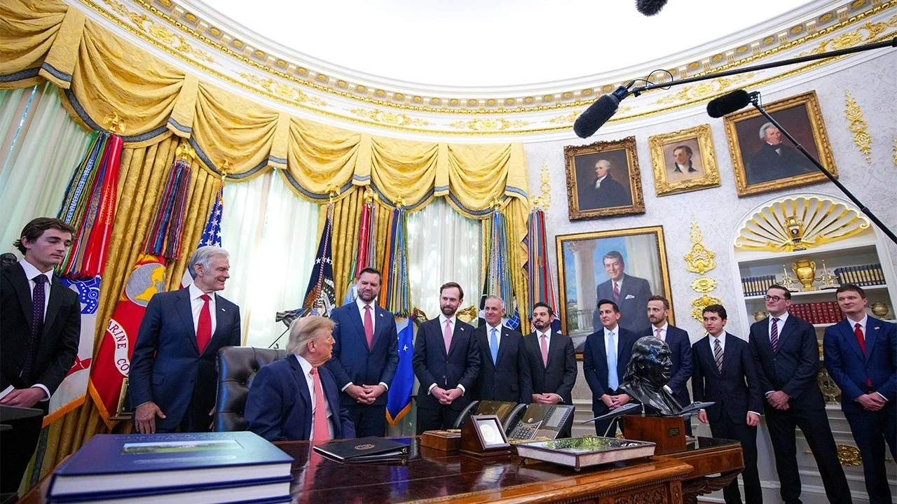 The White House launched a $25 million fraud whistleblower program, with Pres. Trump pledging a 1% commission on tips that lead to convictions.
Src. https://www.foxnews.com/politics/trump-puts-fraudsters-notice-25m-whistleblower-program-offering-cash
