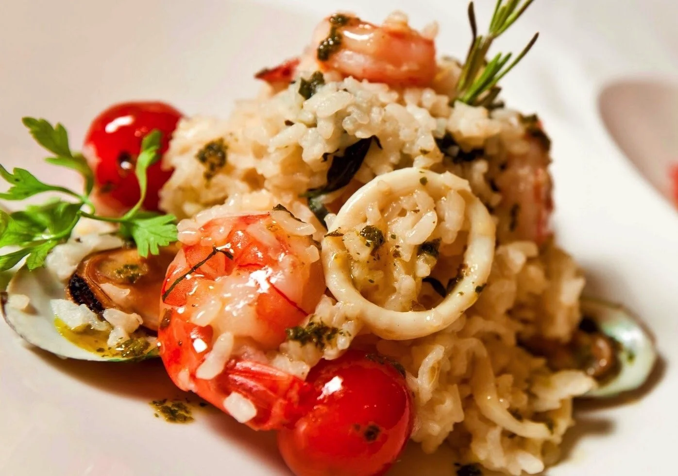 Sensational Seafood Risotto For Winter's Cold