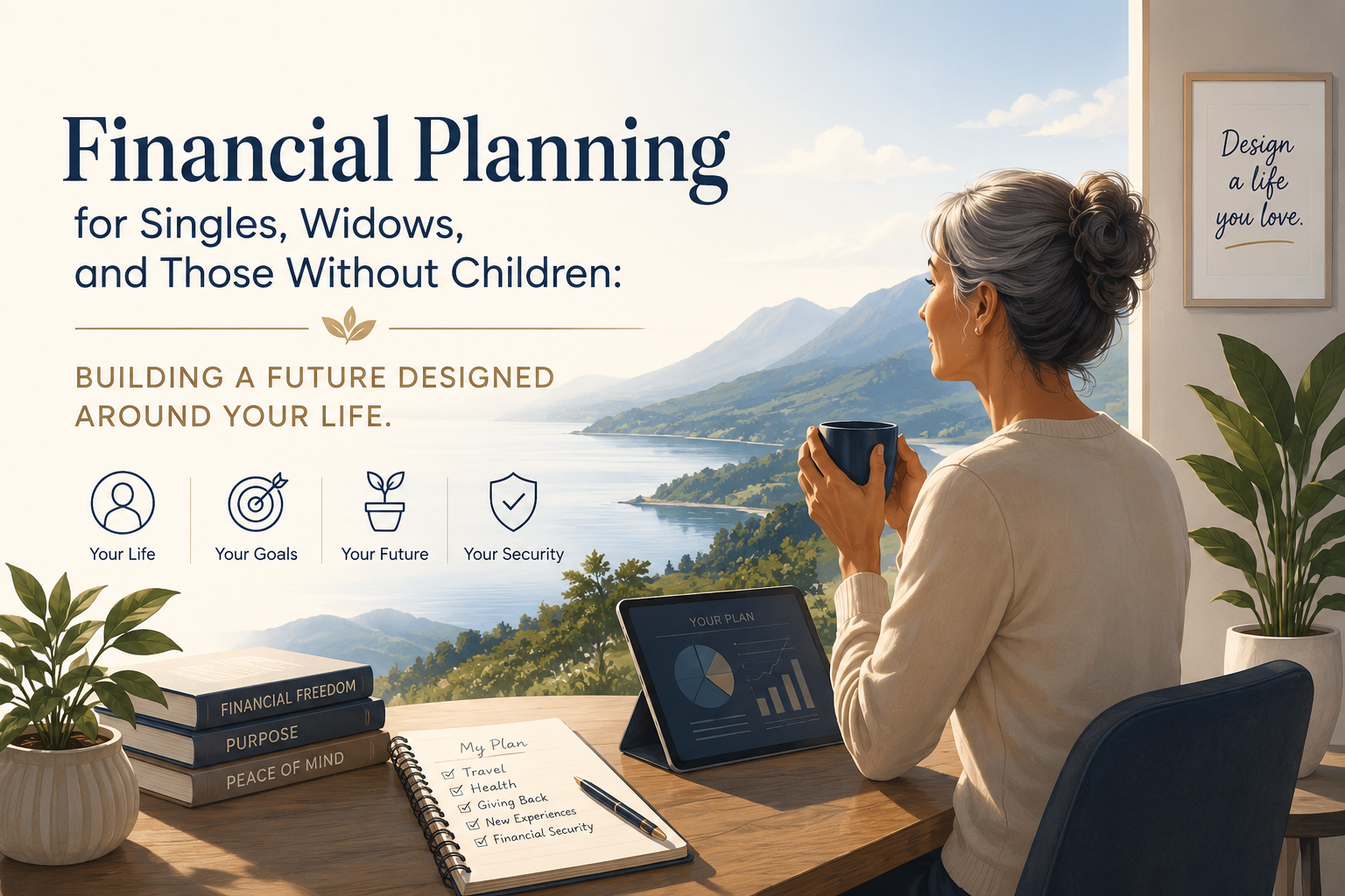 Financial Planning for Singles, Widows, and Those Without Children: Building a Future Designed Around Your Life