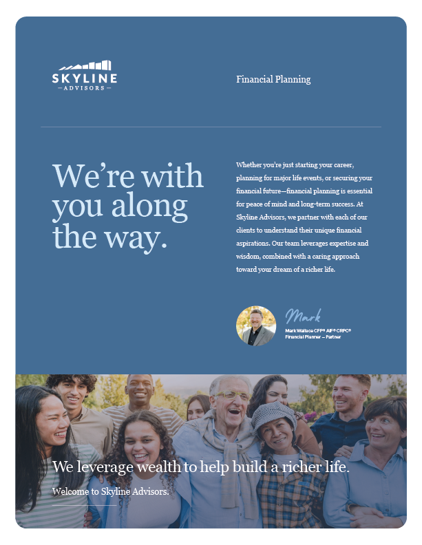 Image of Skyline Advisors Financial Planning One Sheet
