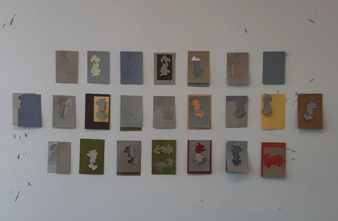 Gift Exchange, 2025. Paper pieces