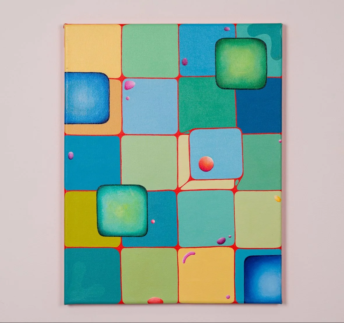 Wanting For More, 2025 Acrylic on canvas 12x16