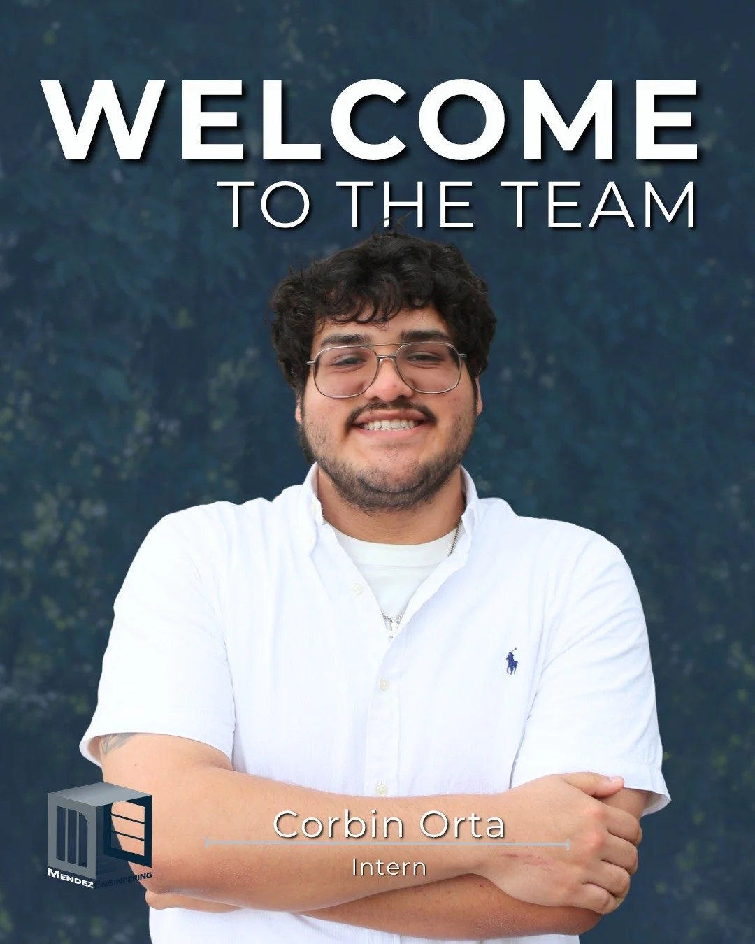 🎓 Meet Corbin Orta!

📅 March 25th
🏫 UTSA 2029
📚 Construction Management

🎮 In his free time, Corbin enjoys playing video games and painting.
🍔 Favorite food: the Whataburger Patty Melt
🐱 Fun fact: He has a cat!