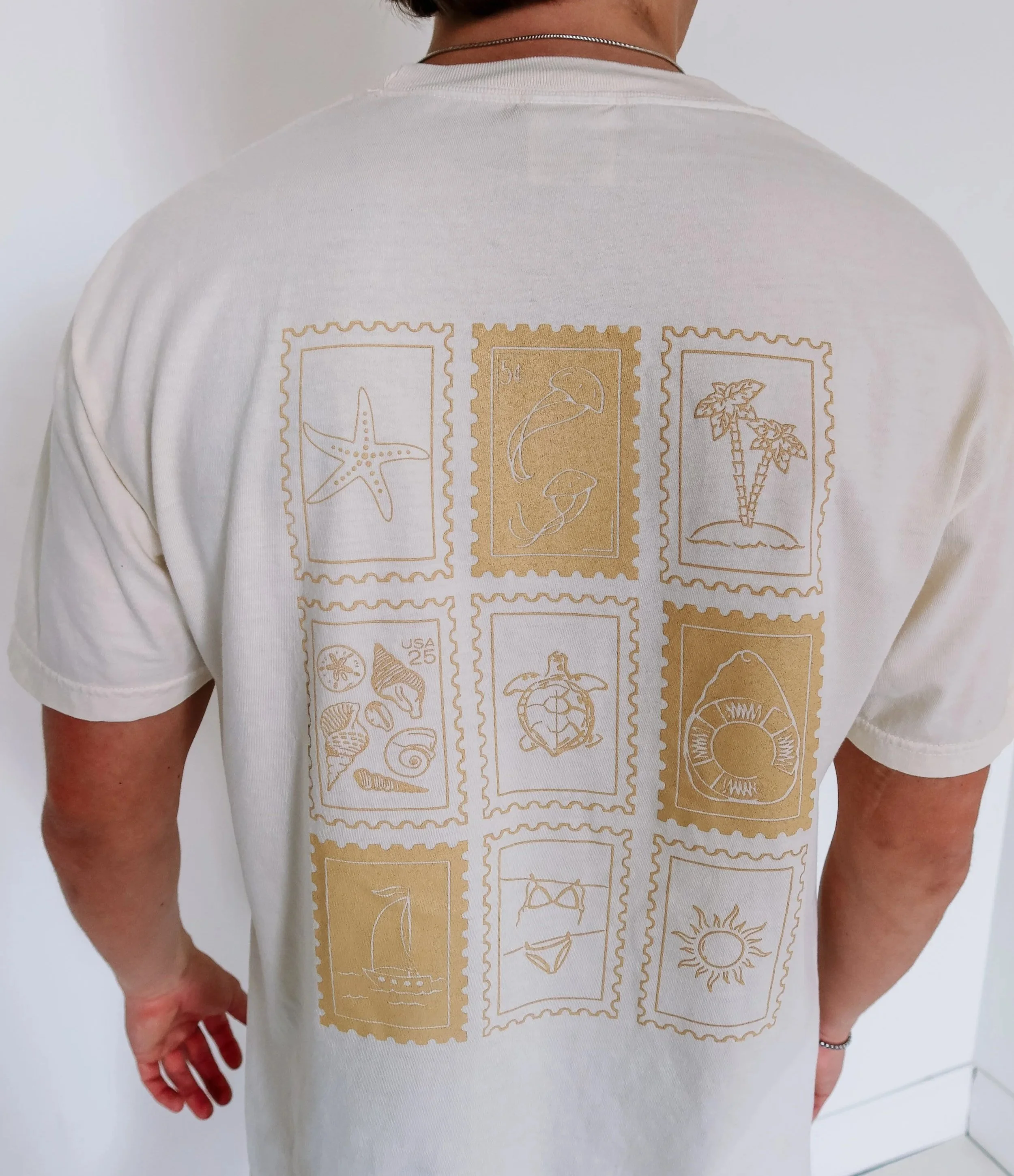 Spensea Postcard Tee - Cream