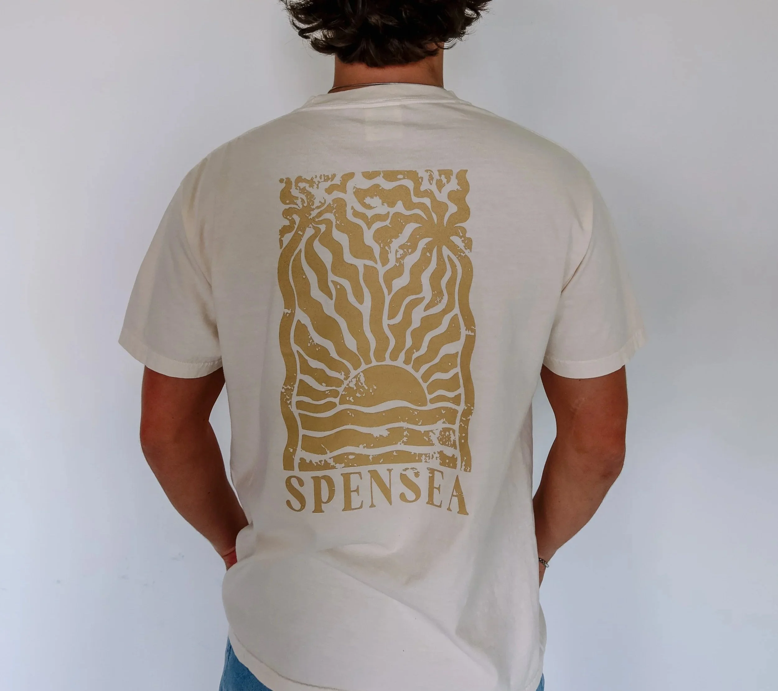 Spensea Sunset Tee - Cream