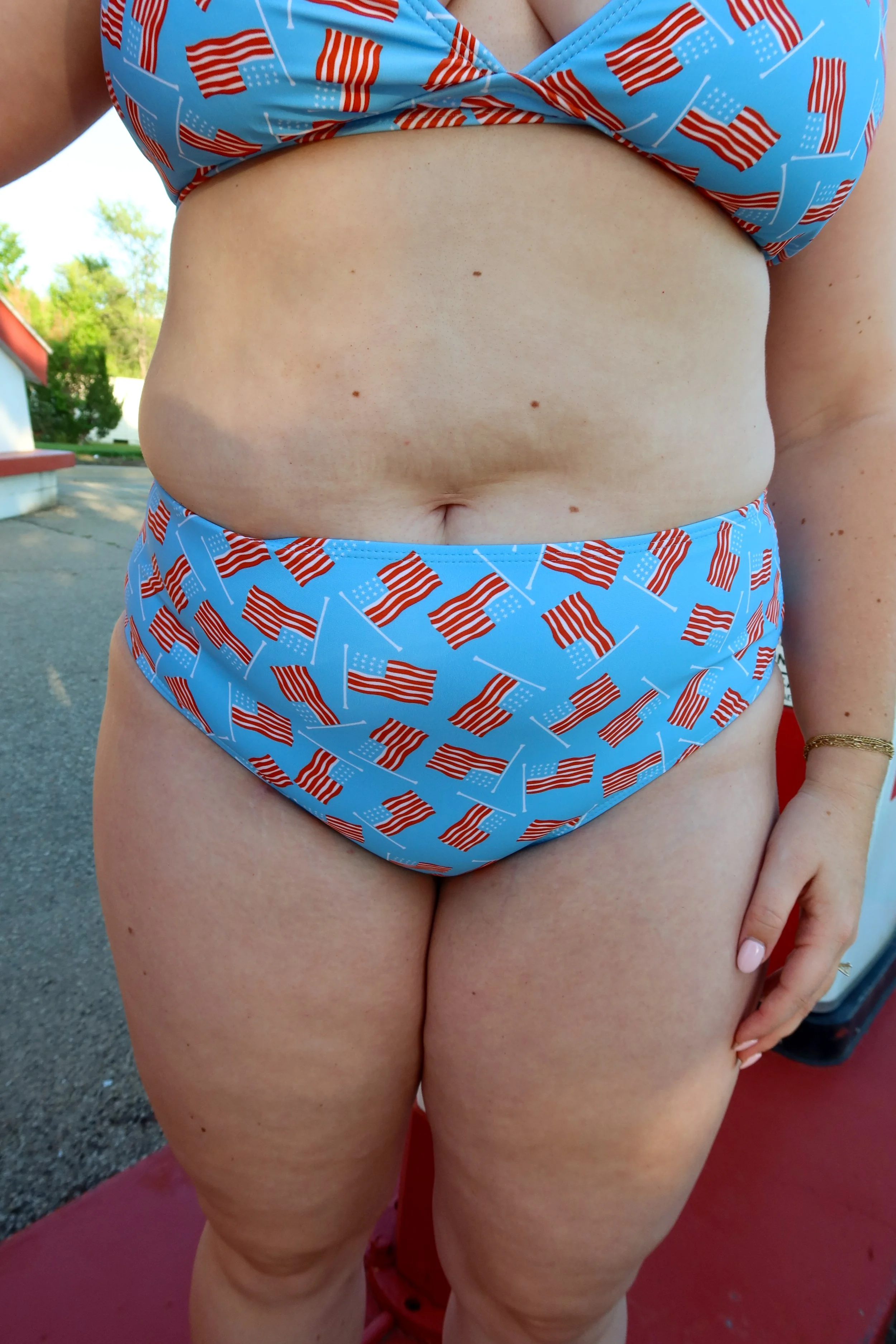 Old Glory High Waisted Bottoms