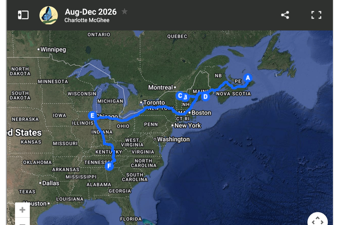 Our Slow Travel Itinerary in the US &amp; Canada