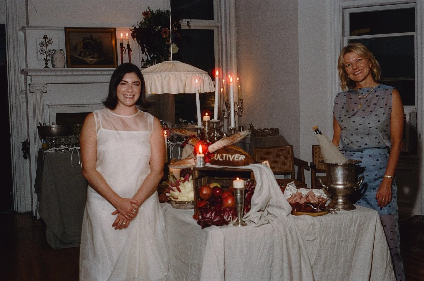 4F started because Gautier and I LOVE a good party. Gautier seems shy but he becomes alive when he&rsquo;s hosting. He cooked everything from scratch (an OG tradwife) and made French 75&rsquo;s that he would ladle into our friend&rsquo;s mouths when 