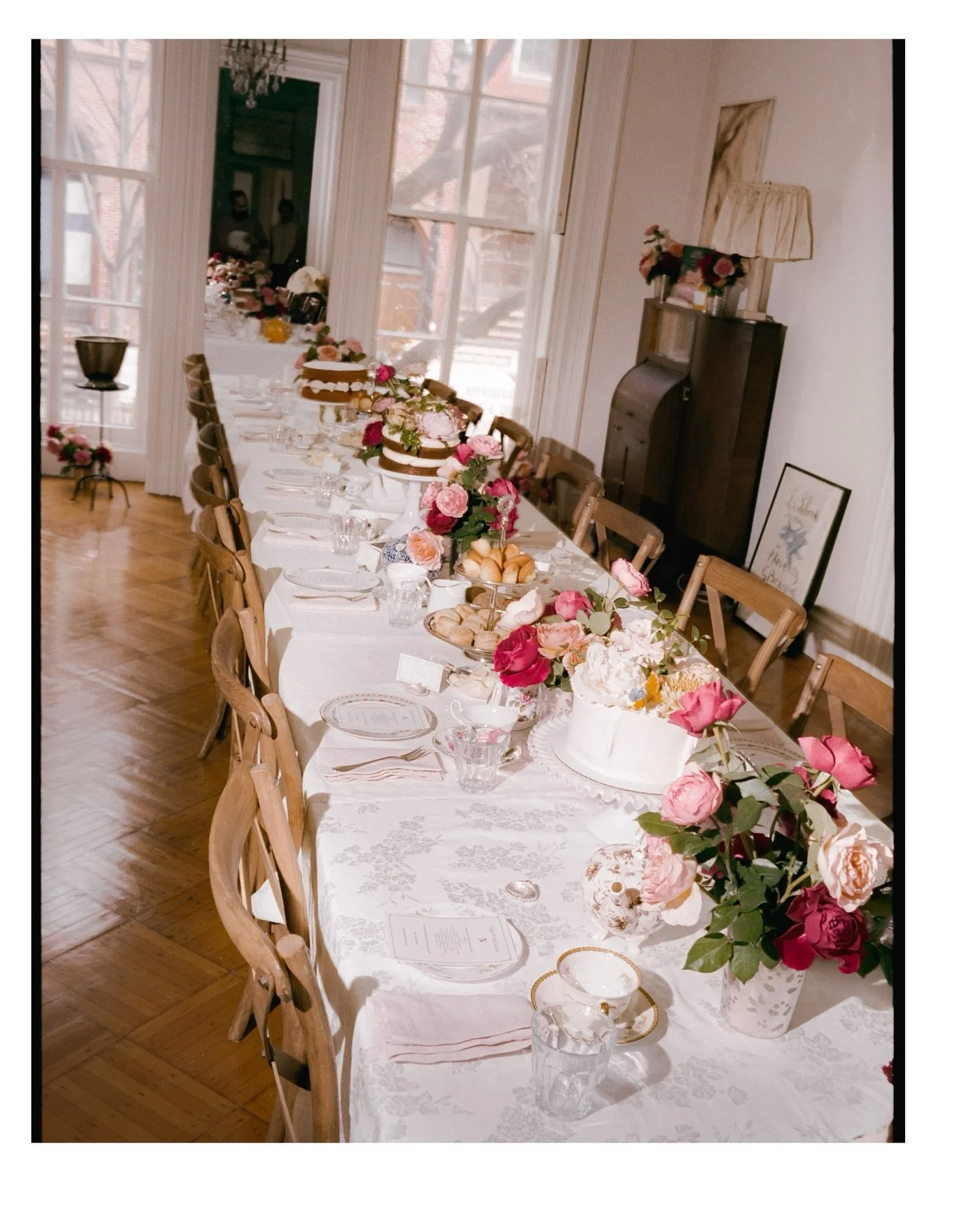 Lucie&rsquo;s cookbook Cake From Lucie comes out tomorrow and to celebrate we hosted a Tea Party surrounded by friends and flowers in my apartment. I&rsquo;m so proud of you Lulu!! I can&rsquo;t wait for you to all get your hands on this beautiful bo