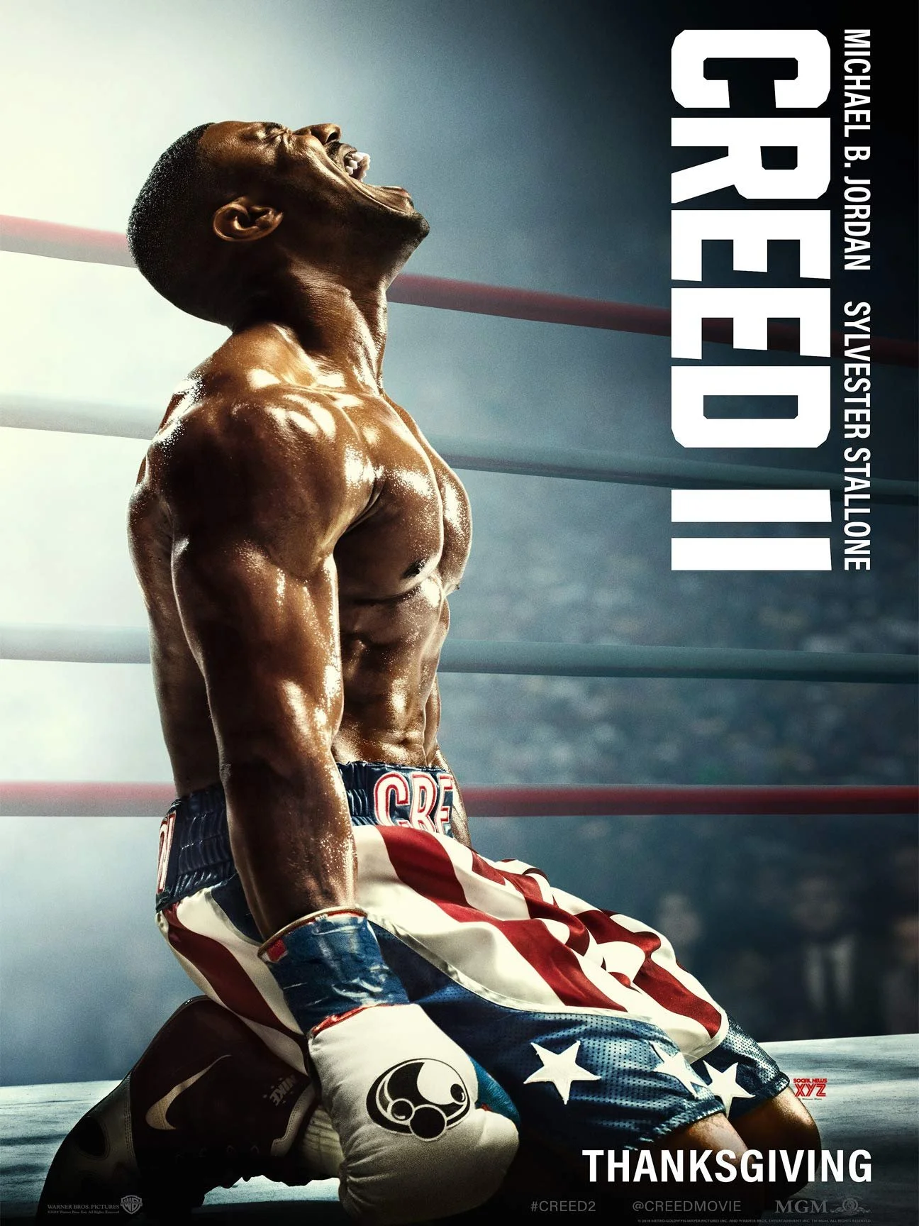 Creed II (2018)
 | Steven Caple Jr. | Background : Fight audience member