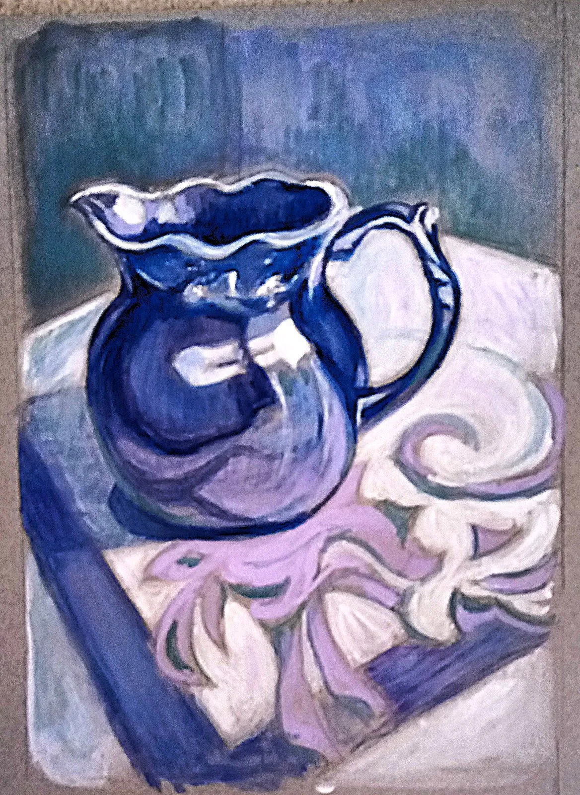 Blue Pitcher
gouache
16 in. x 11 in.