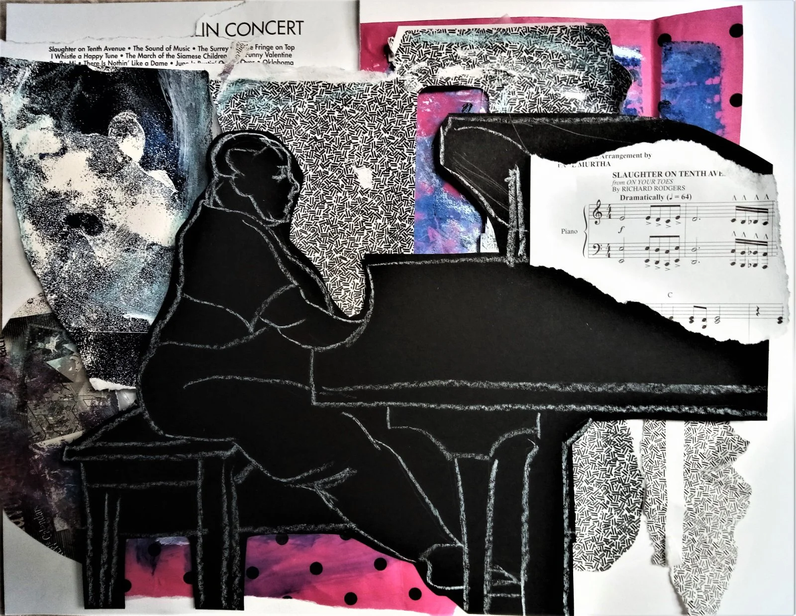Piano Player
mixed media
11 in. x 13.5 in.