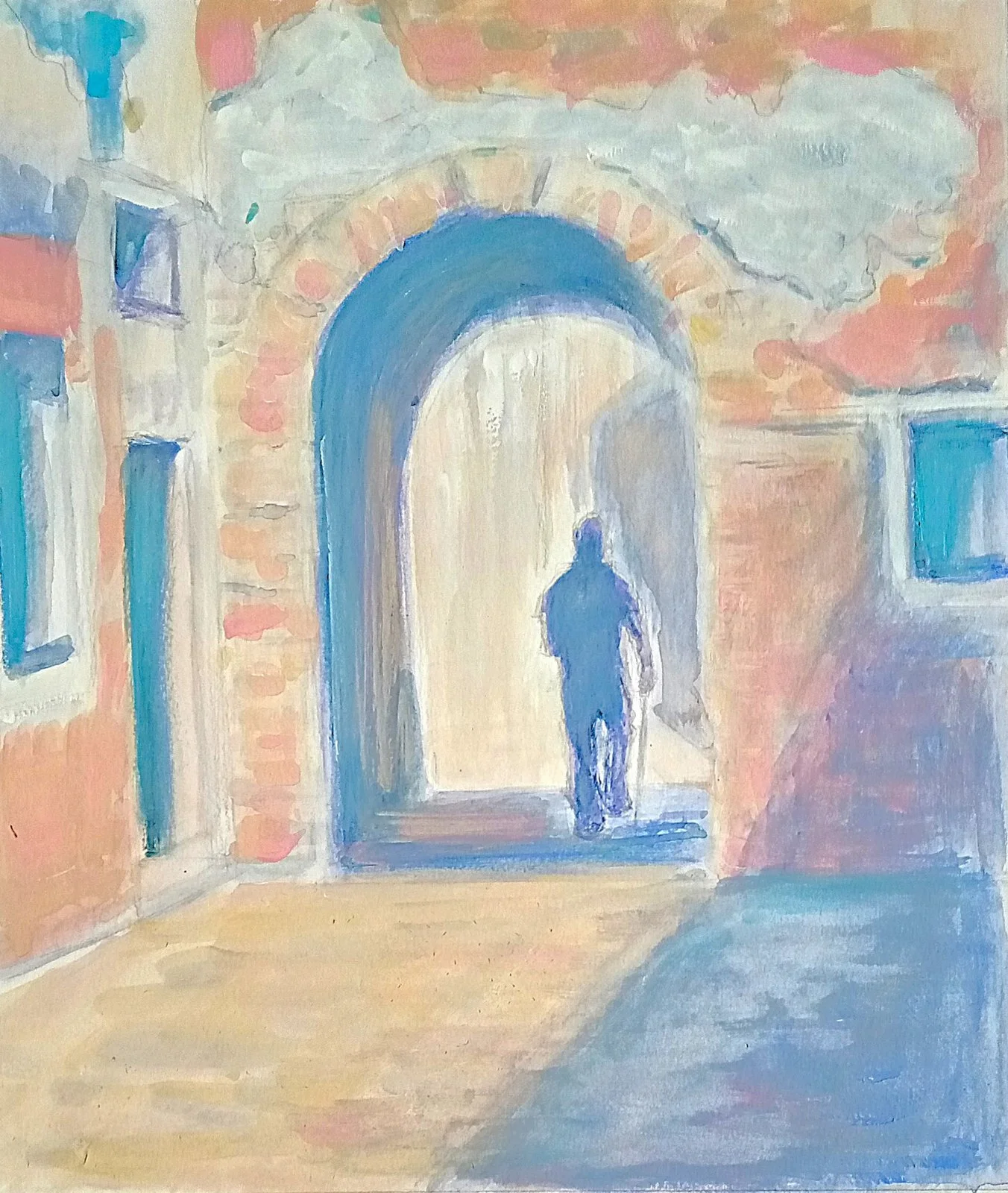 Venice Passage 2
gouache
12 in. x 10 in.