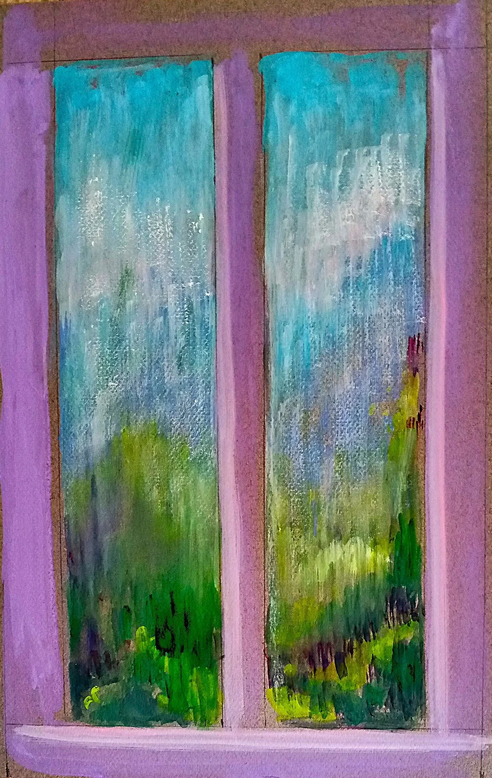 Translucent Window
gouache
16 in. x 10 in.