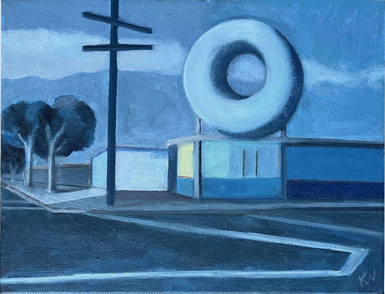 My World in Blue Exhibition