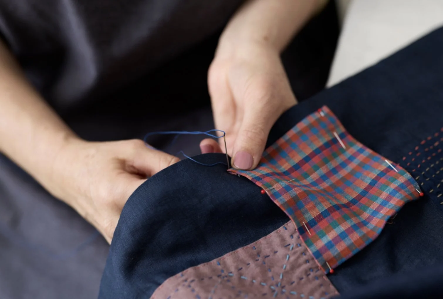 Sashiko Embroidery &amp; Visible Mending with Lena Wolff