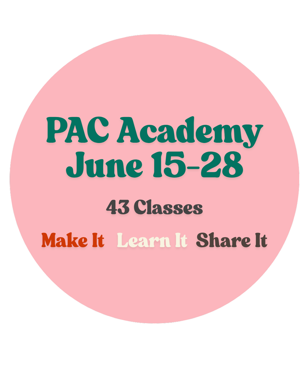 PAC Academy — Petaluma Arts Center