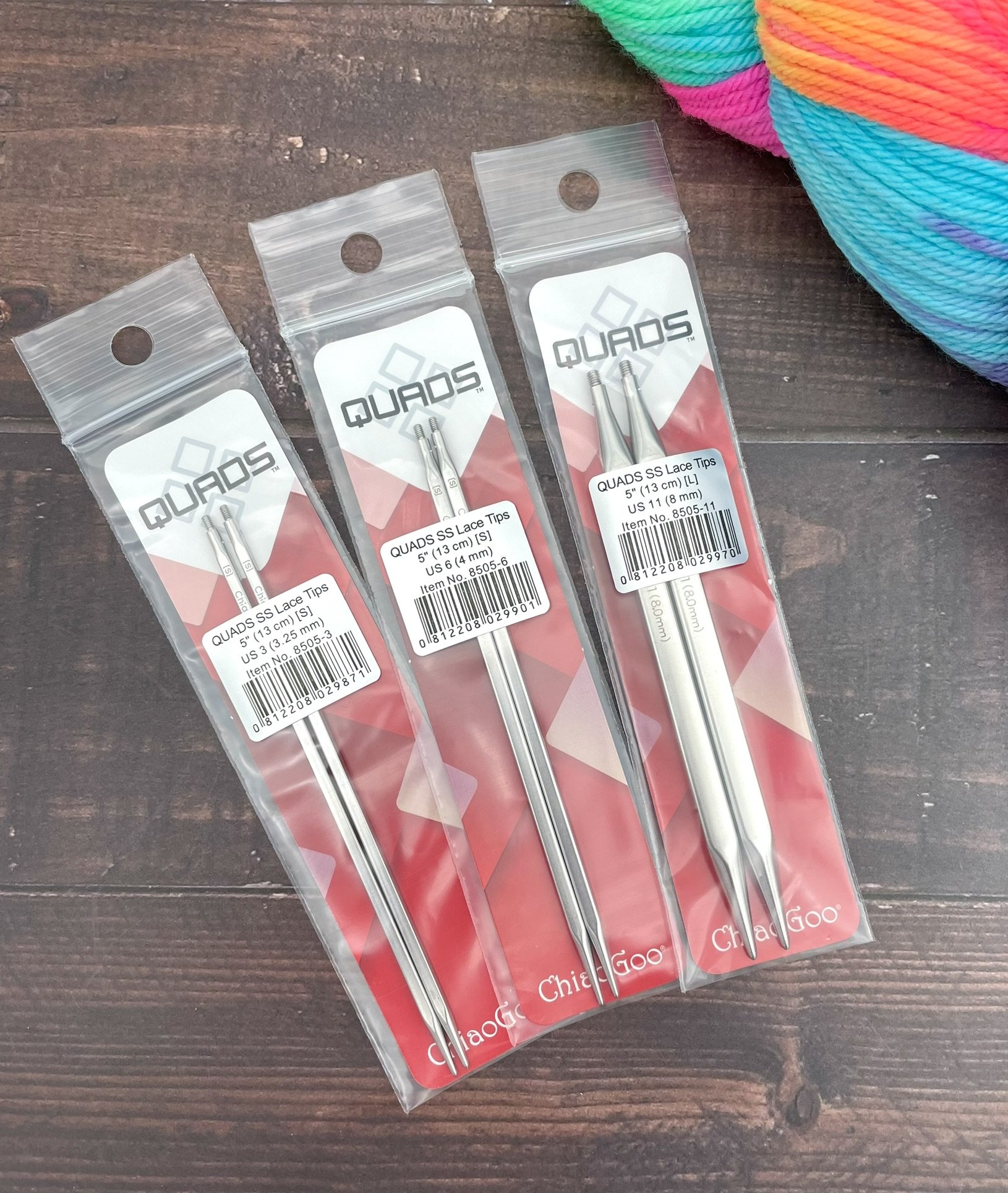 ChiaoGoo QUADS 5in multi sizes.JPEG