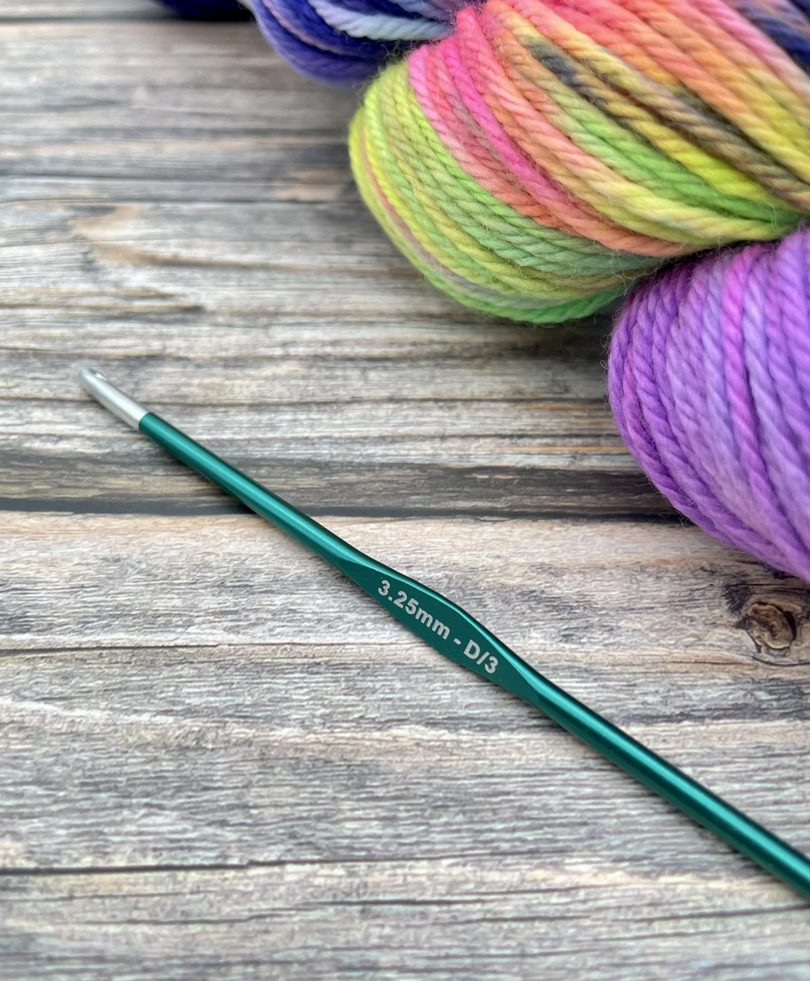 KnitPro Zing Crochet Hook size D print display.JPEG