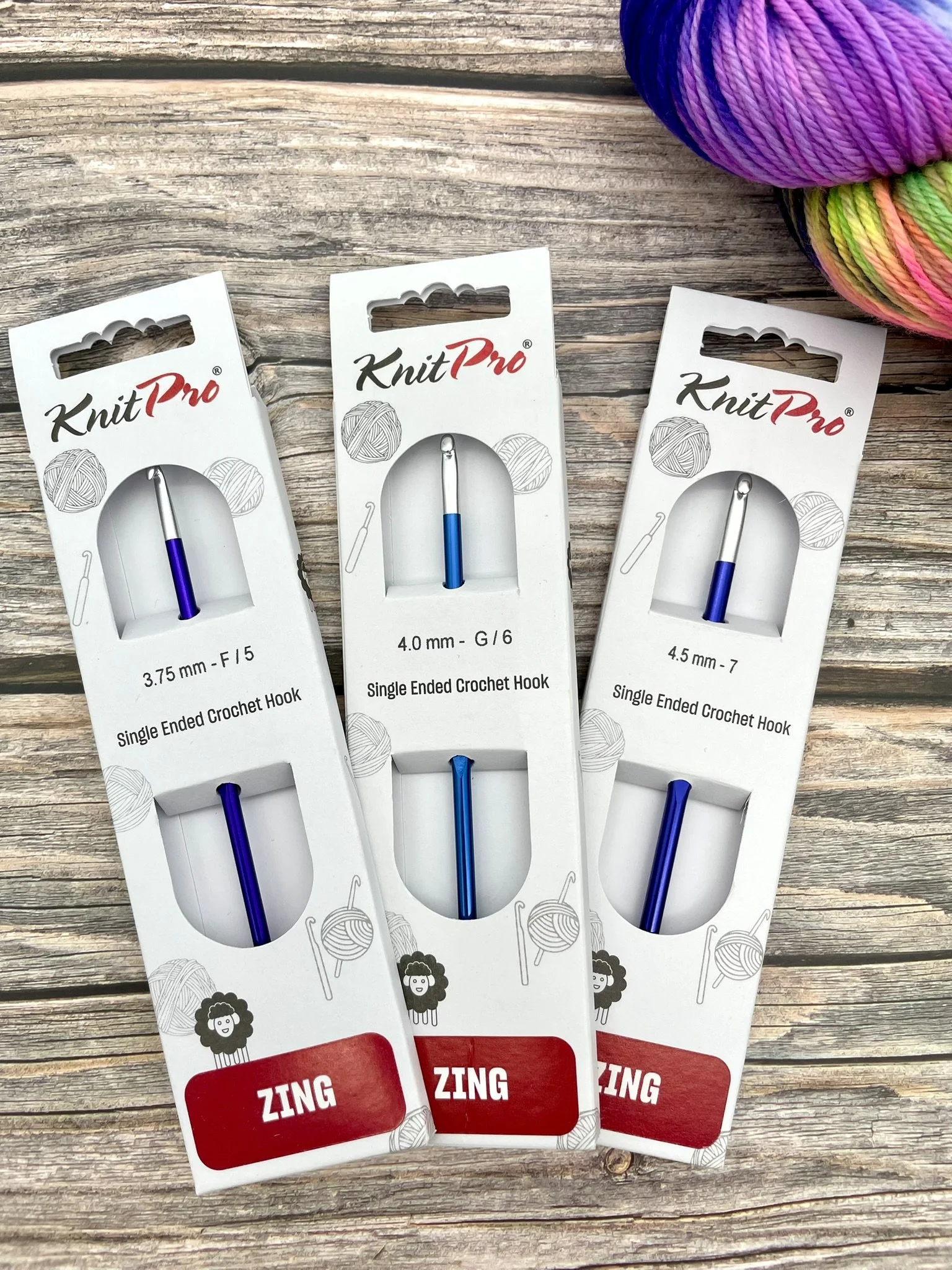 KnitPro Zing Crochet Hooks sizes F G 7.JPEG