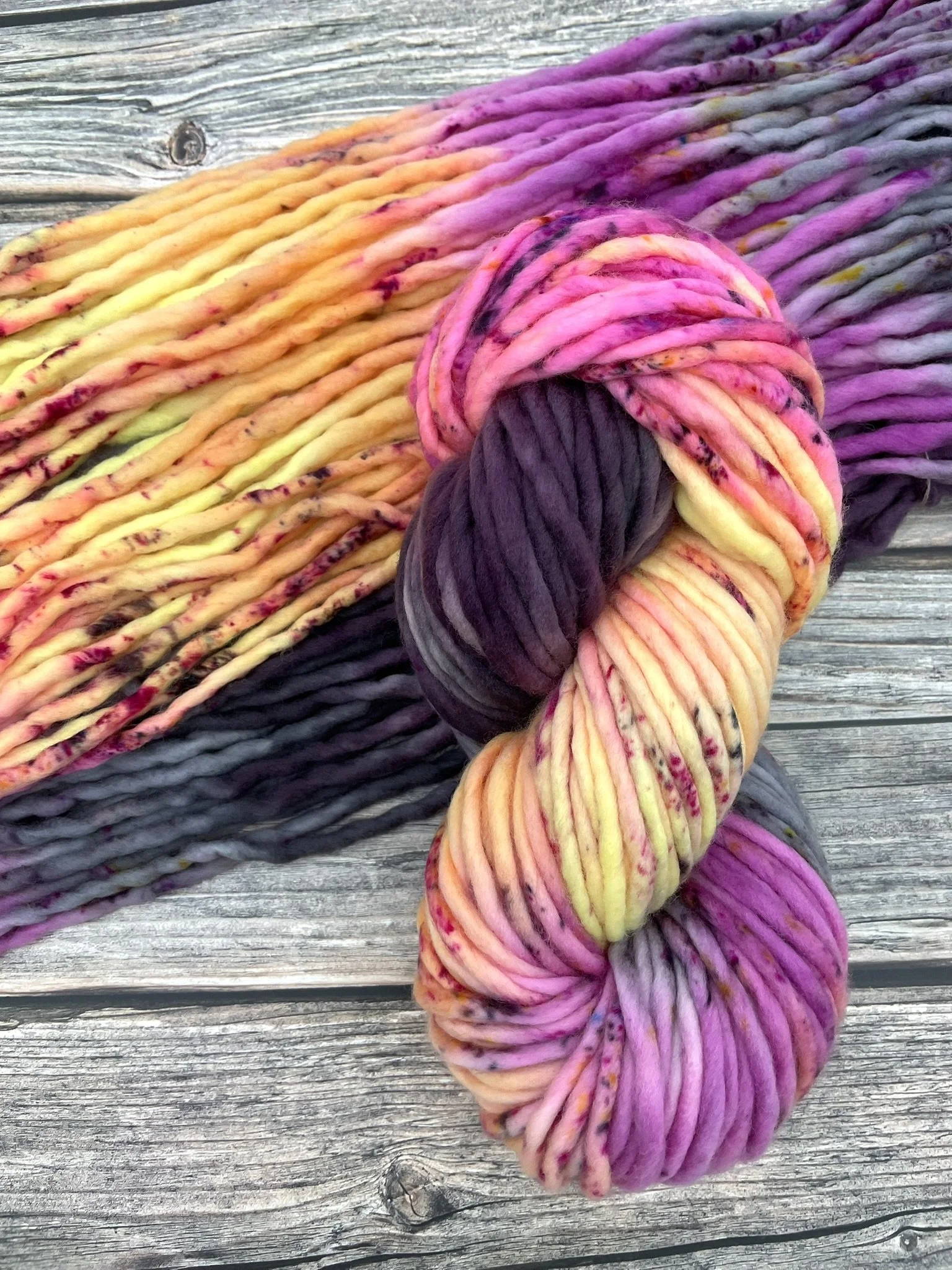 Sunset Smooches & Nutty Hooch on SB98 displayed skein.JPEG