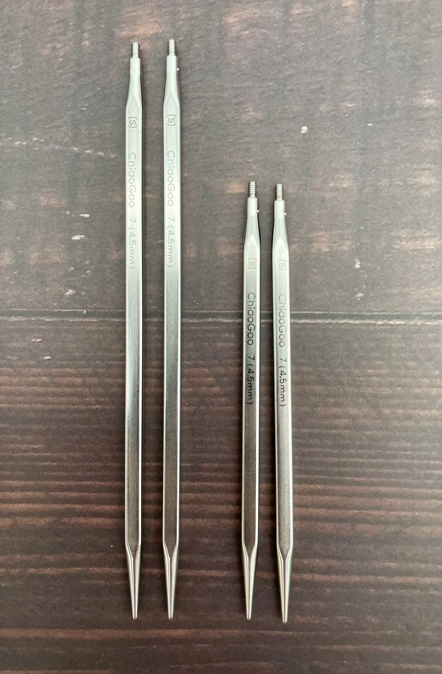 ChiaoGoo QUADS 4in & 5in comparison.JPEG