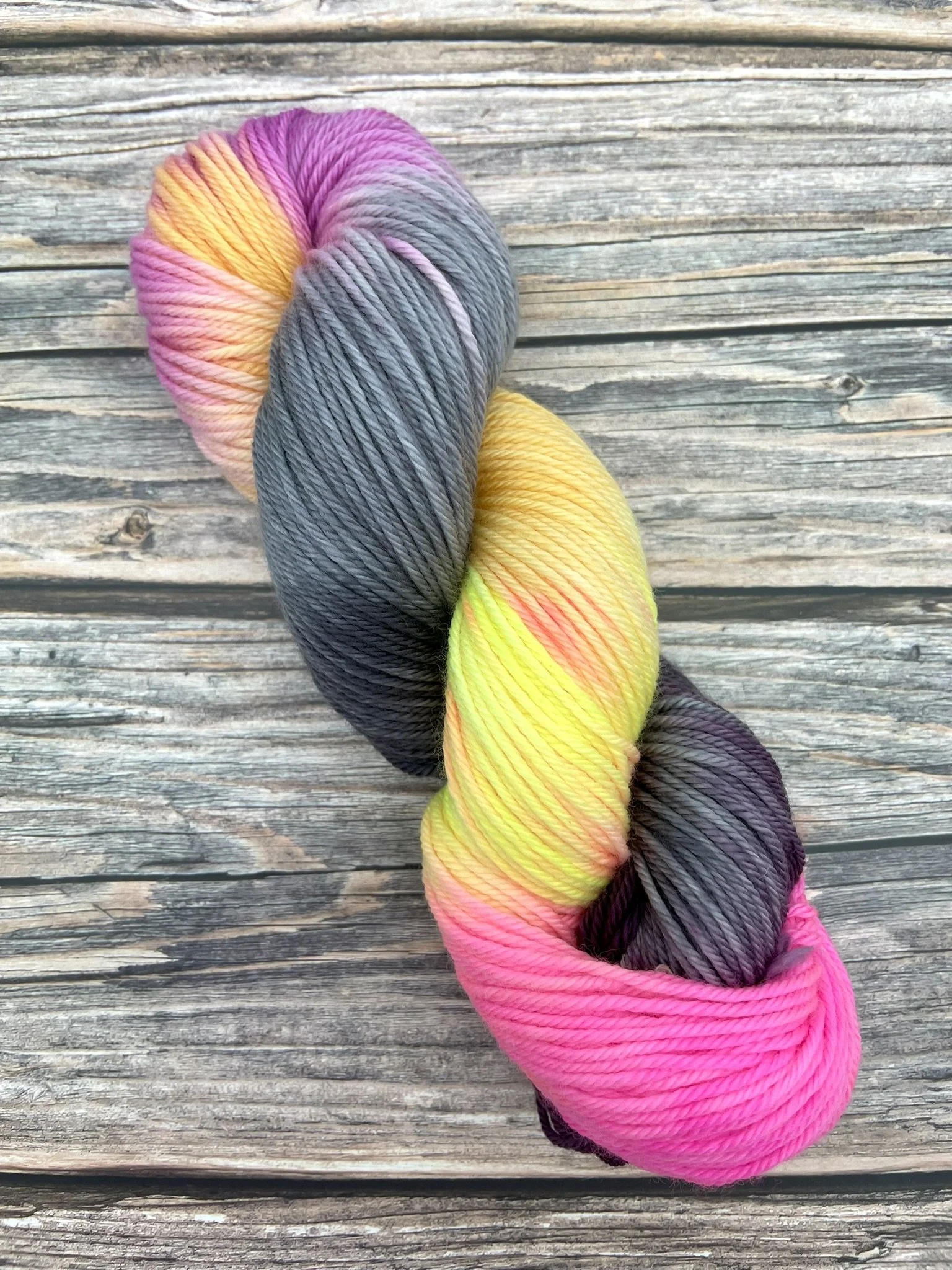 Sunset With Squirrel Bae worsted single skein.JPEG