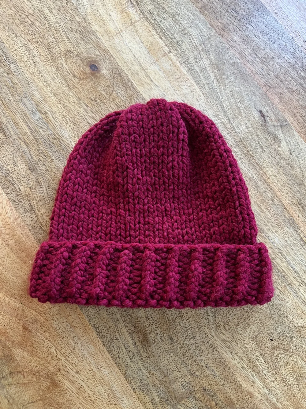 Cranberry Beanie — Columbus Cottage display picture 1
