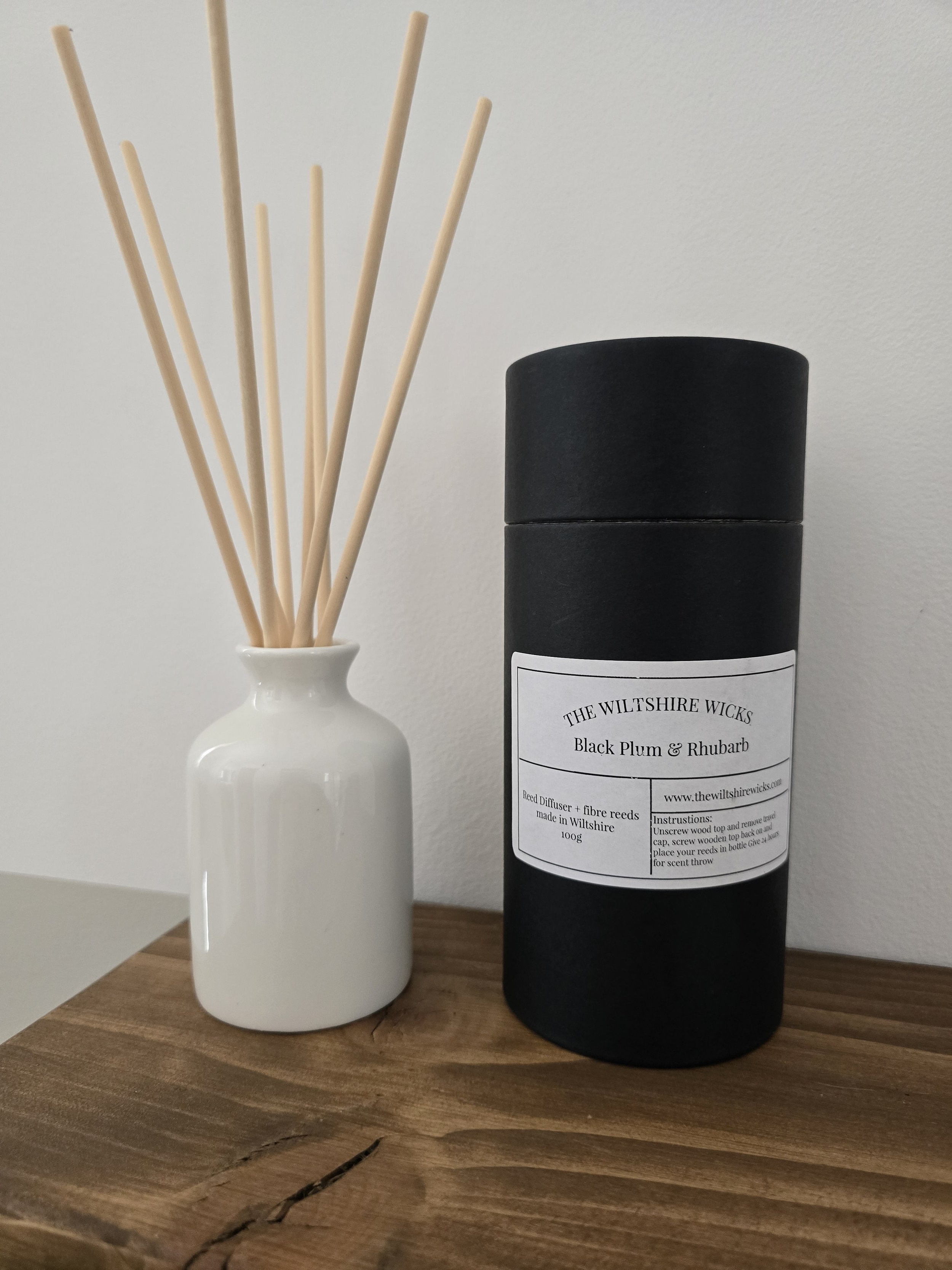 Black Plum & Rhubarb Reed Diffuser
