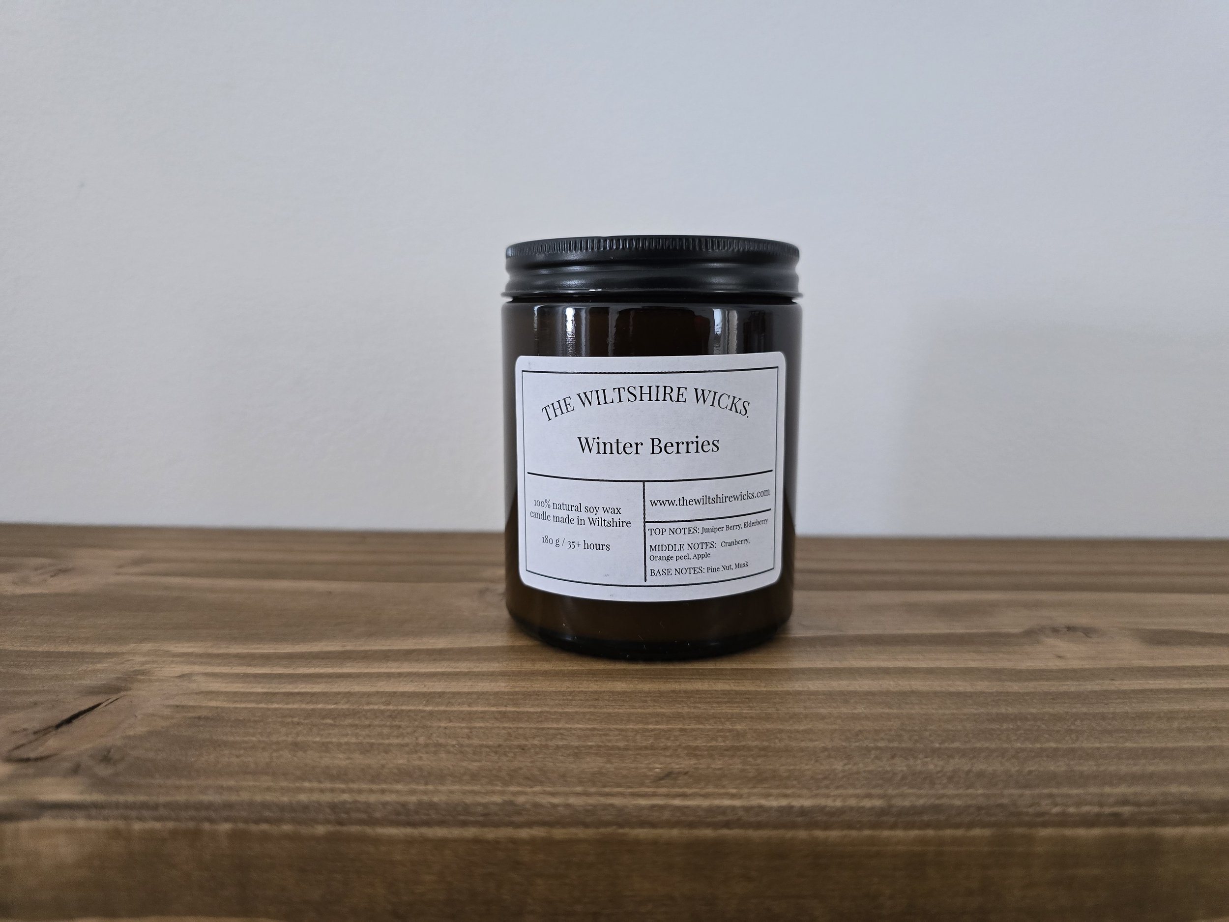 Winter Berries Candle