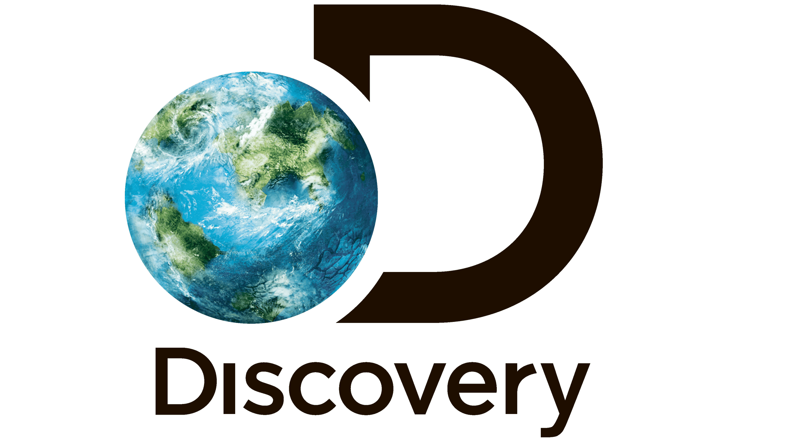 Graphic of Earth with the words 'Discovery' underneath.