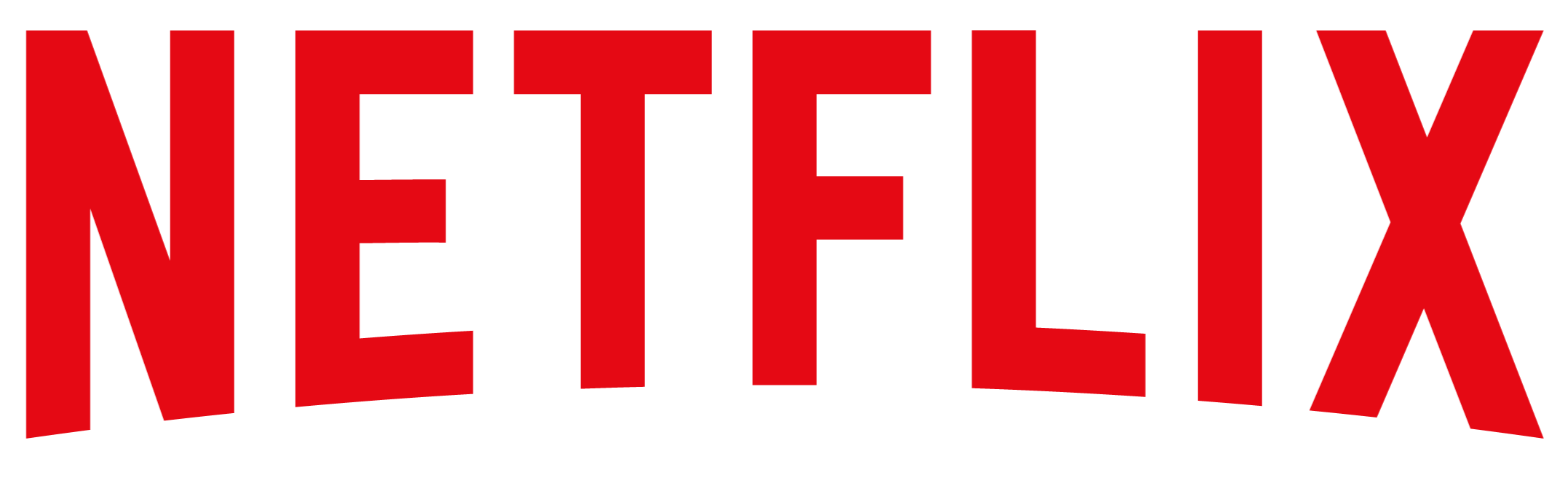 The Netflix logo in bold red letters on a black background.