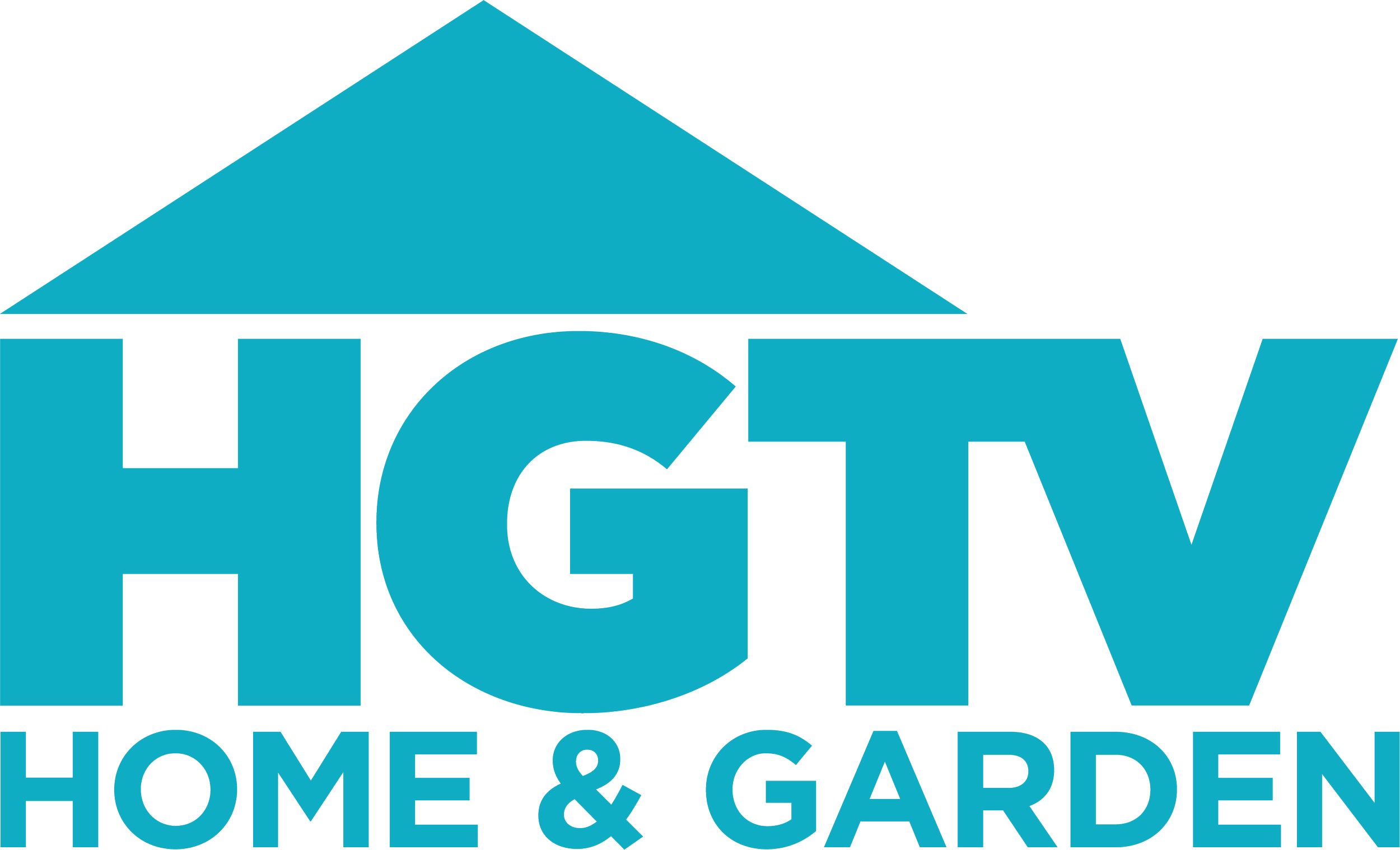 Logo for TLC Home & Garden featuring a stylized house roof and the company name in bold blue and black letters, with the words "Home & Garden" underneath.