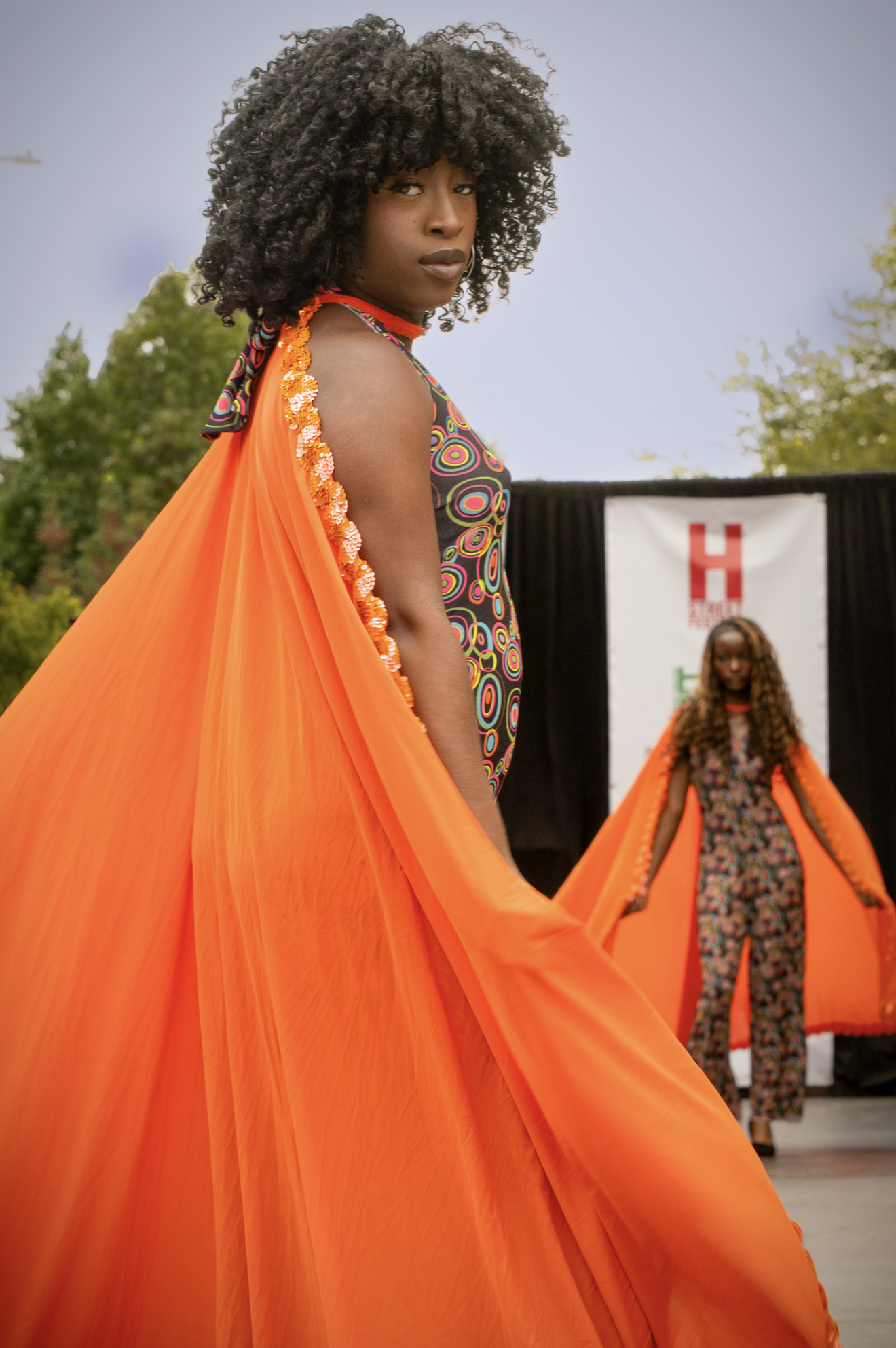 Third Place: “Orange Dress” by Tom Dellecave