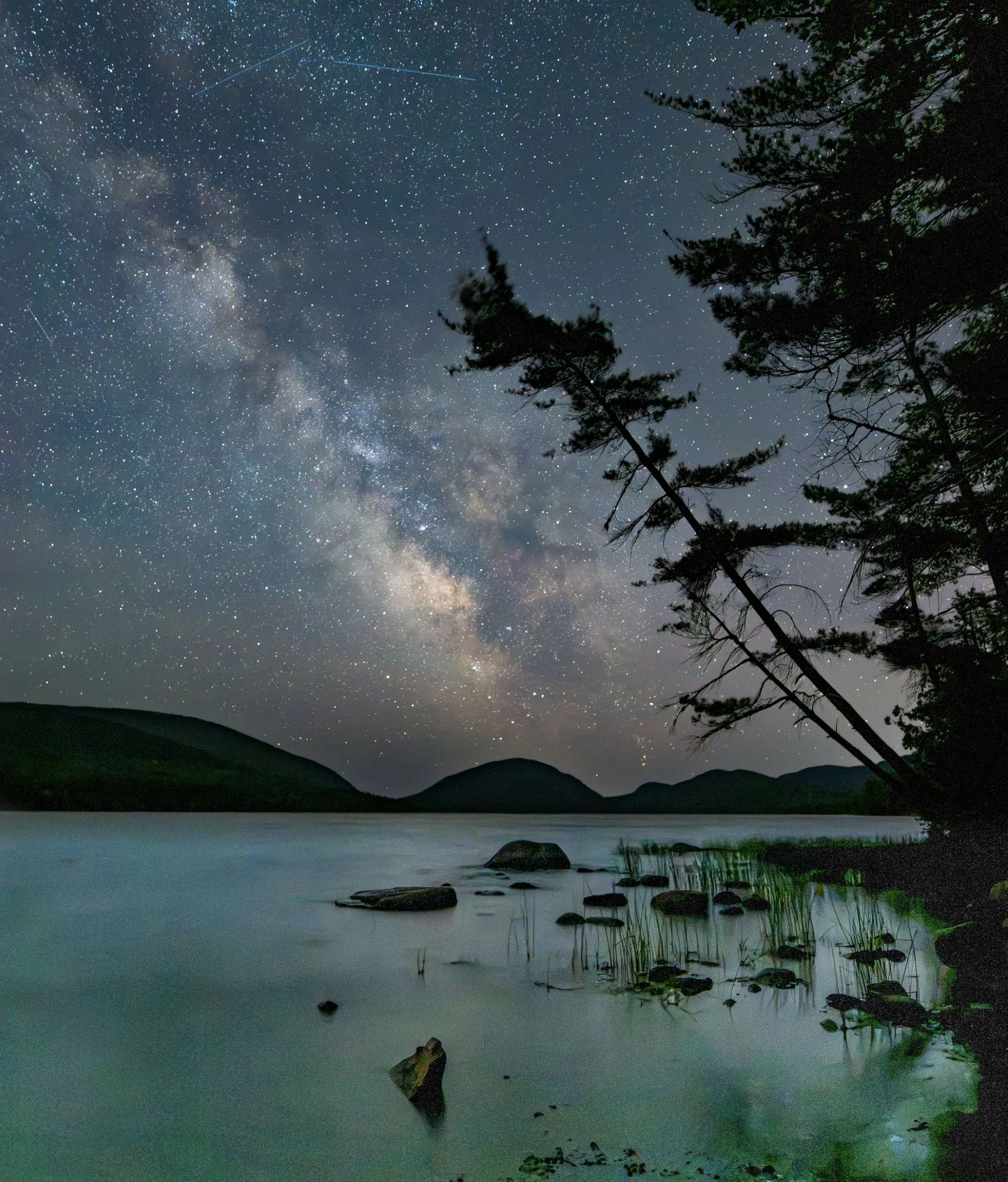First Place Intermediate Color: “Inlet NY Milky Way” by Dan Hudlleston