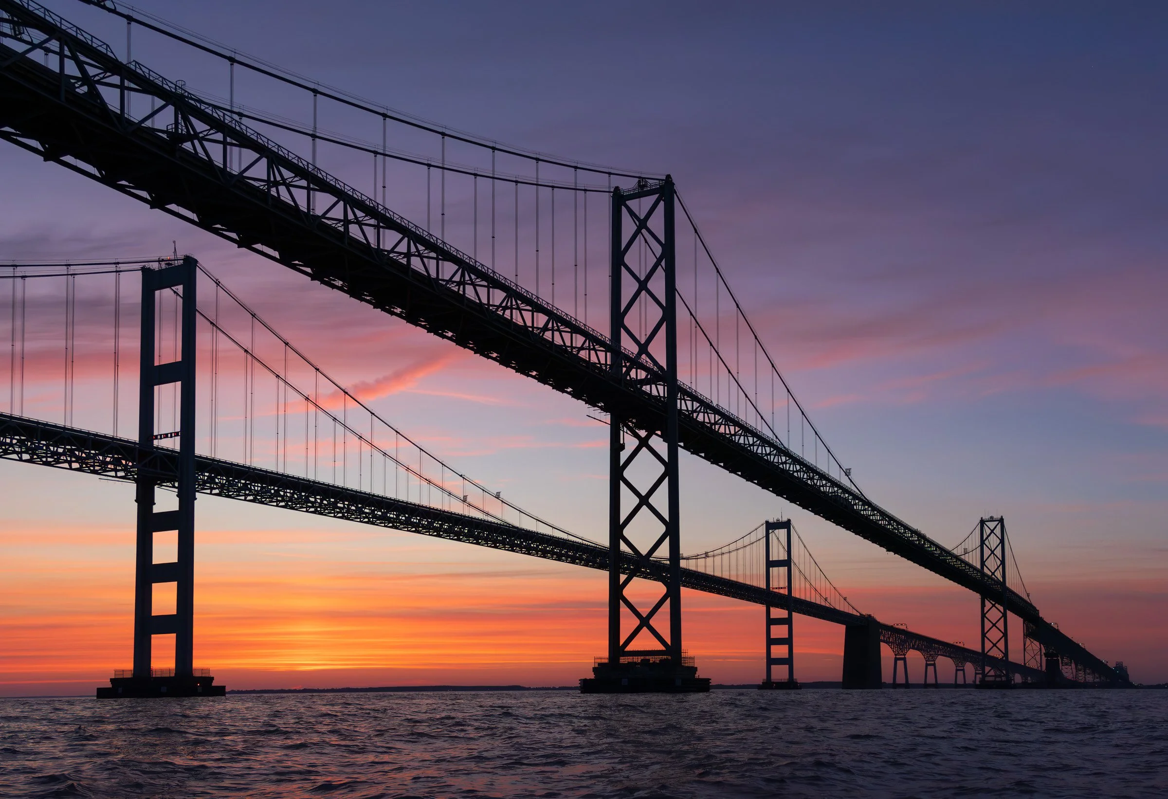 Honorable Mention Experienced Color: "Bay Bridge Morning" by Audrey Gassman