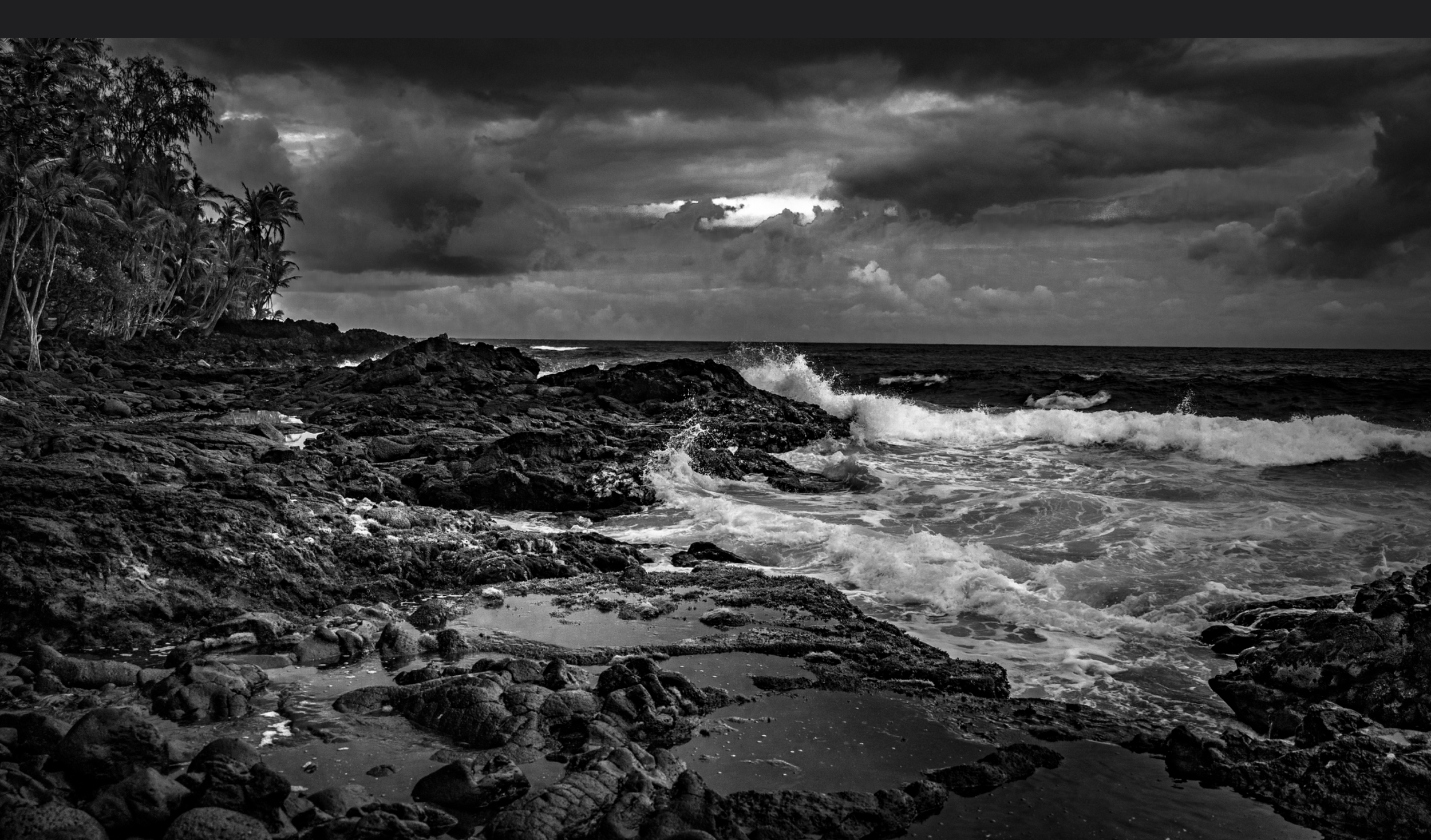 First Place: “Raging Waves” by Kenn Weir
