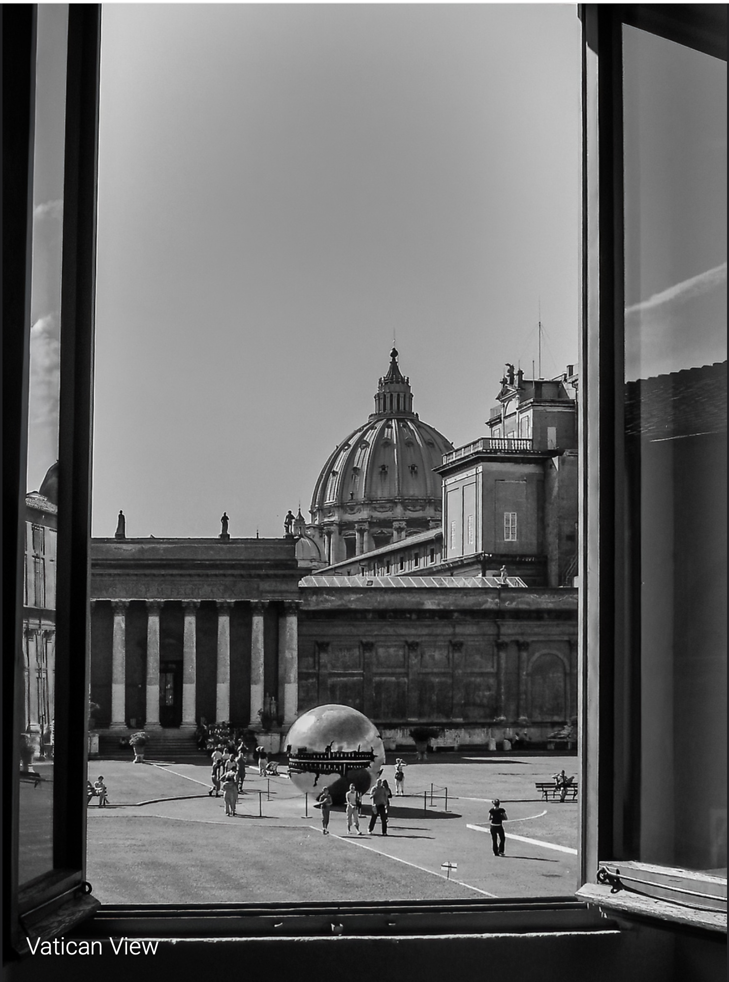 Second Place: "Vatican View", Photographer - Cecelia Laurendeau
