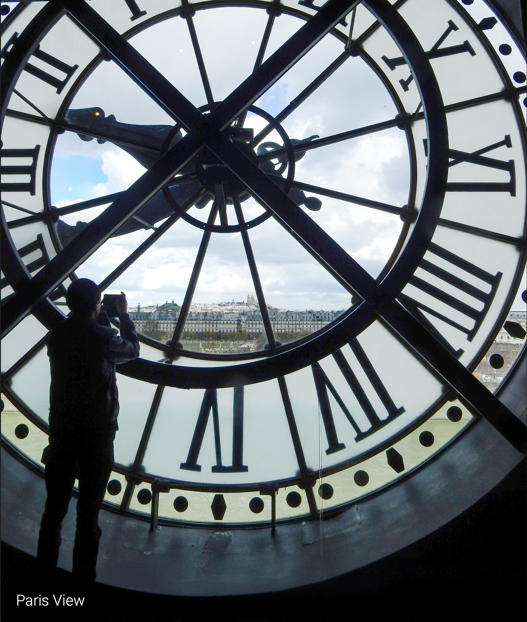 Honorable Mention: "Paris View", Photographer - Cecelia Laurendeau