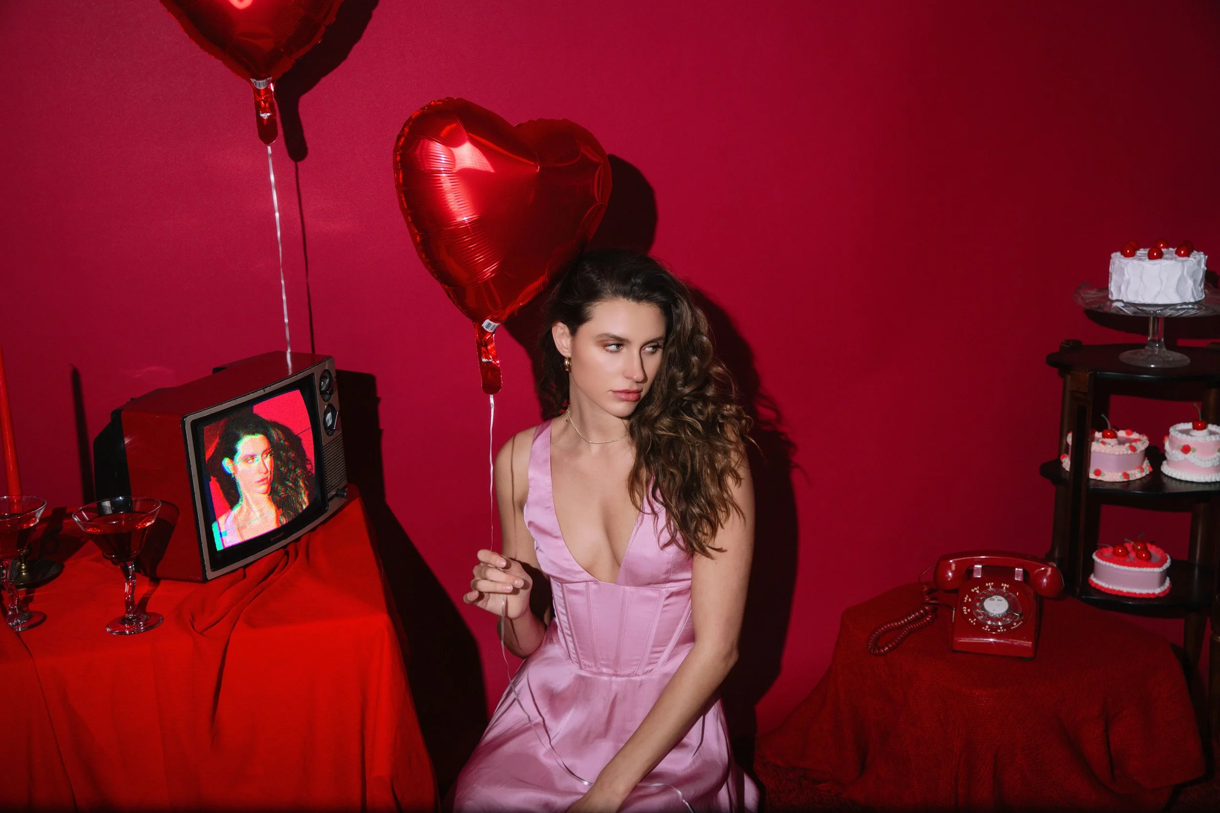 Bri-Mancini-Creative-Director-Pink-Satin-Dress-Red-Set.jpg