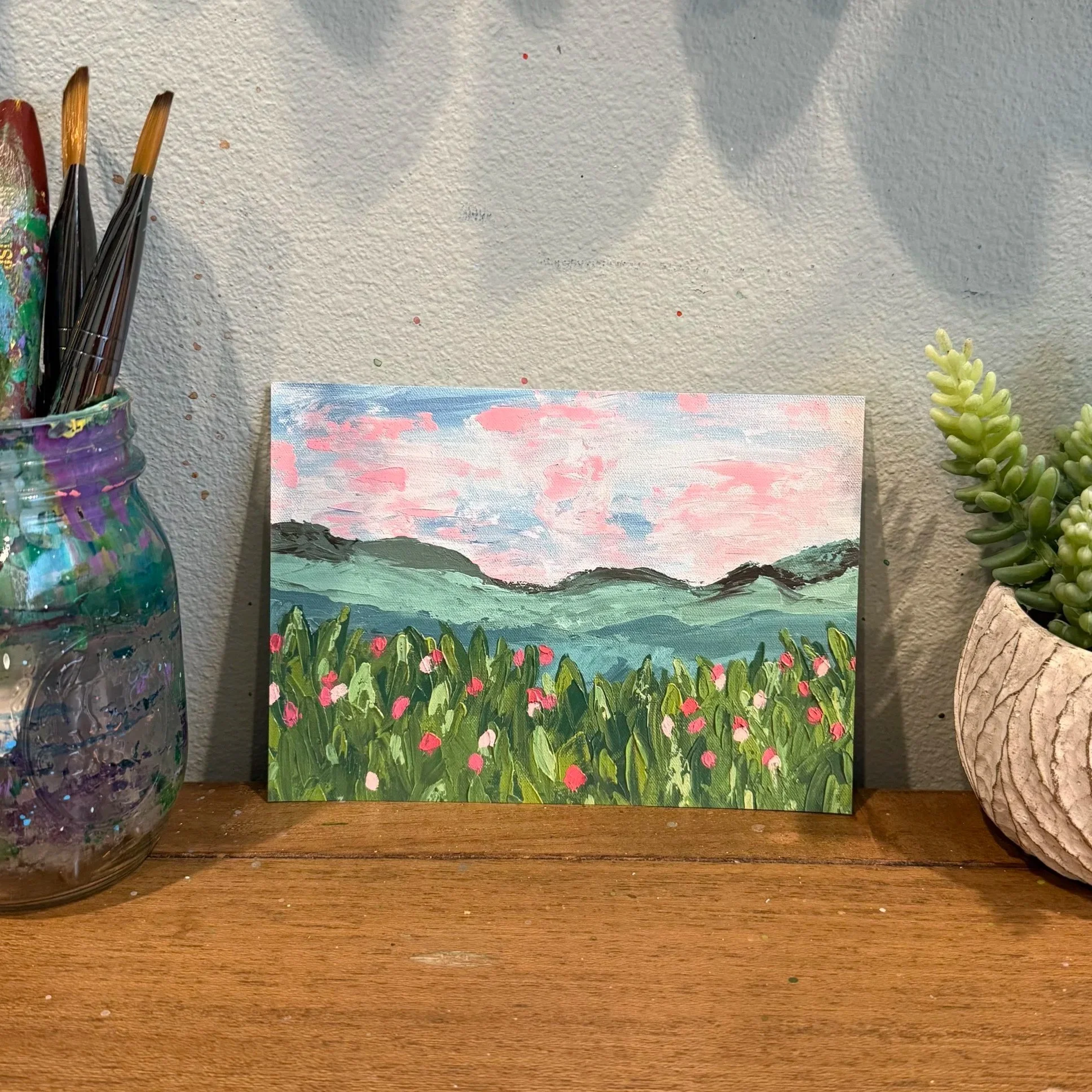 “Pink Cloud Meadow” Print