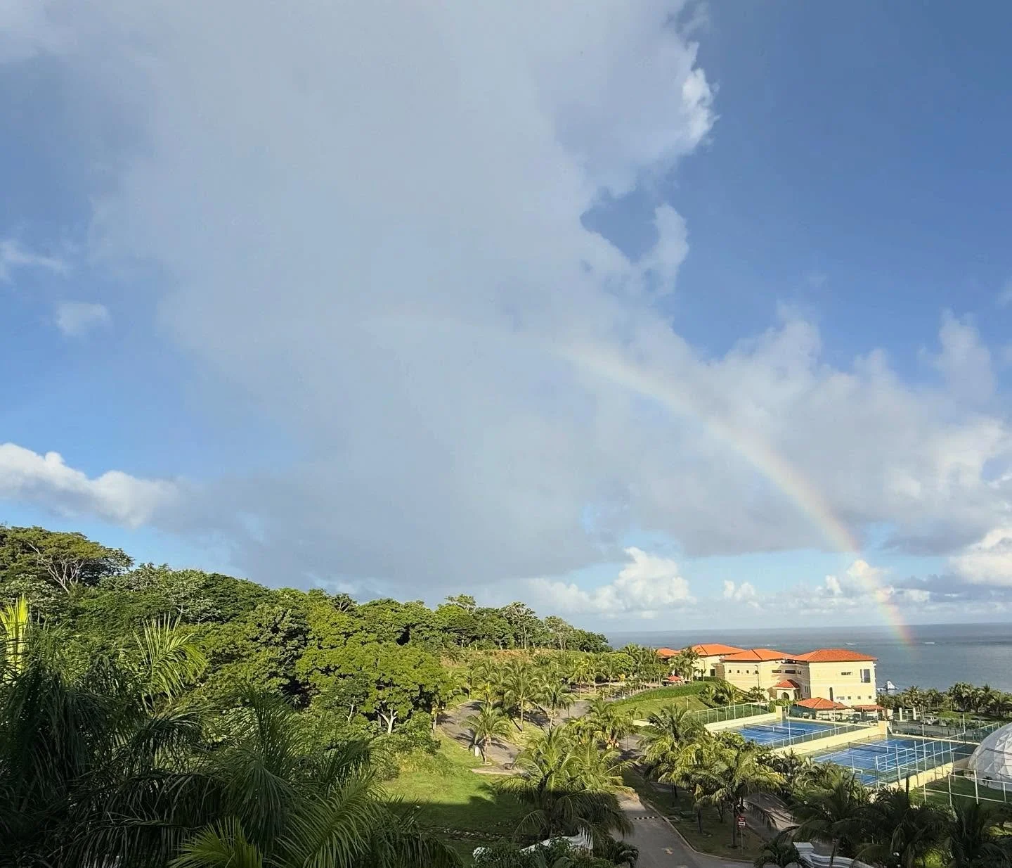 Can you believe we had another rainbow this morning nearly identical to last Friday?! 🌈✨

It turns out Pristine Academy really is at the end of the rainbow! 💙💛
