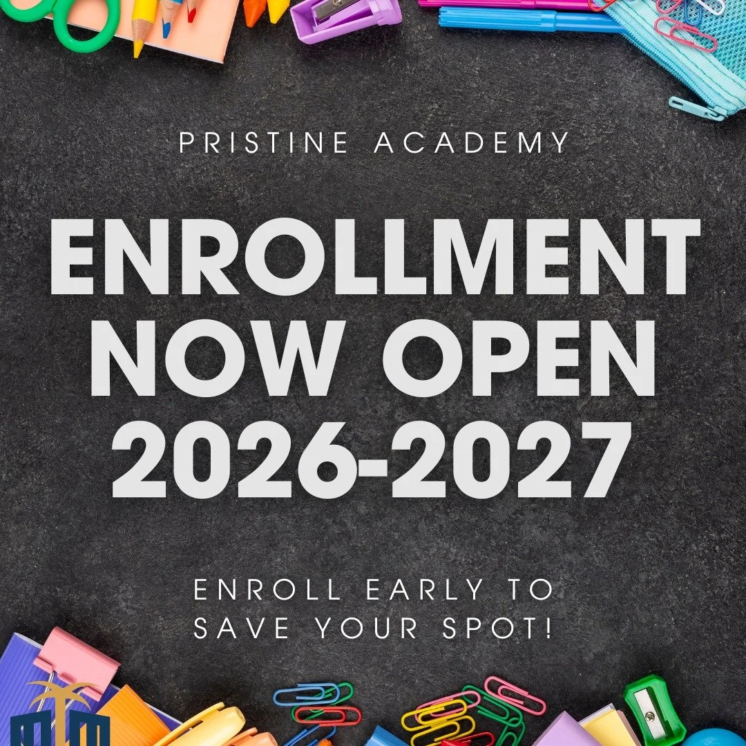 Enrollment for the 2026&ndash;2027 school year is now open at Pristine Academy!

For families seeking more than just education, Pristine Academy offers a thoughtfully curated learning experience where academic excellence, independence, and global per