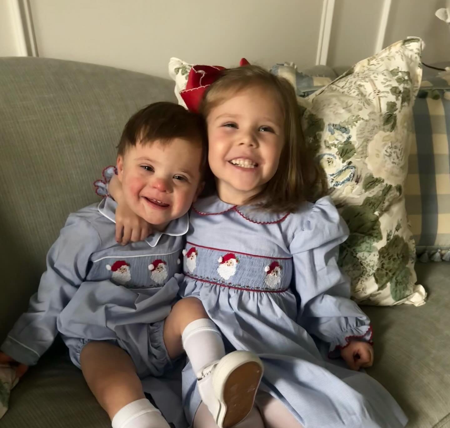 Christmas Eve will always be a very special day for my family. It was the first time Emily got to meet Walker in the NICU (he was 7 weeks old), it was the first time I got to hold both my children at the same time and it was a first official family p