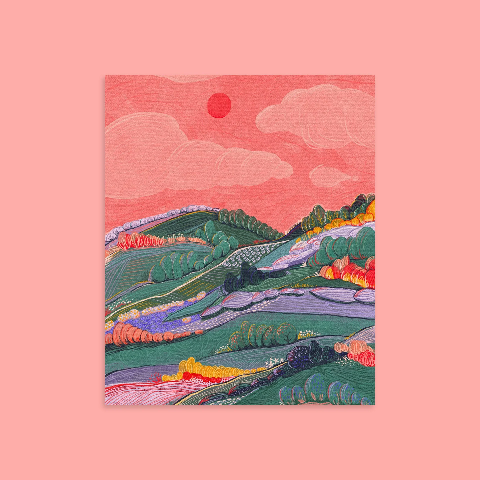 After the Heat 🌞 Studio Art Print