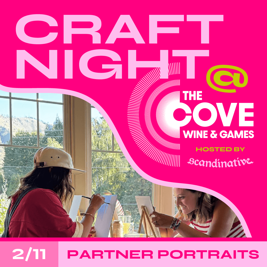 Craft Night @ The Cove | Partner Portrait Painting