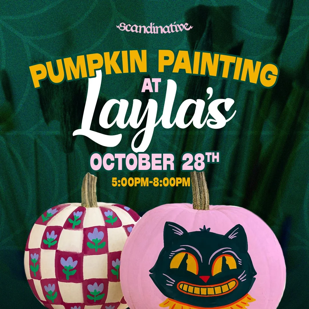 Pumpkin Painting @ Layla's